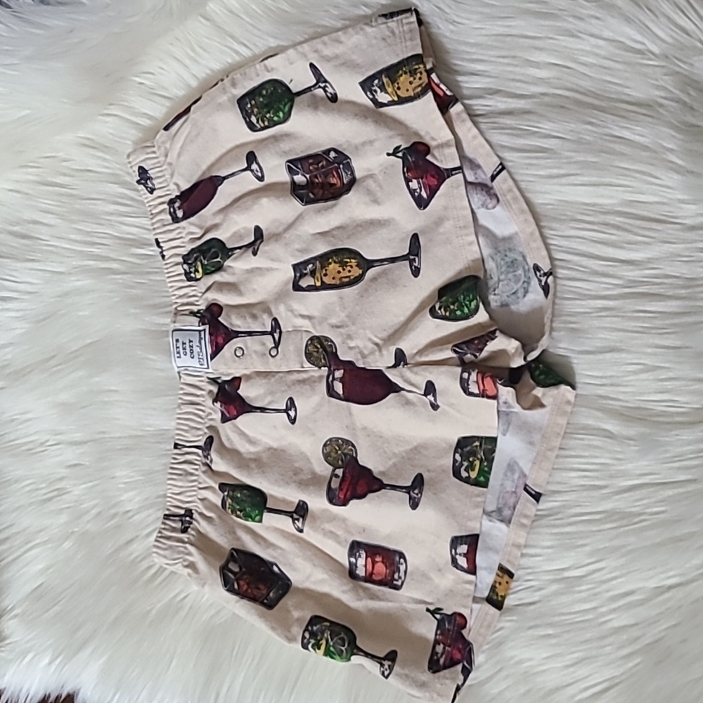 NWOT PJ SALVAGE Cocktail Sleep Boxer size S🍷